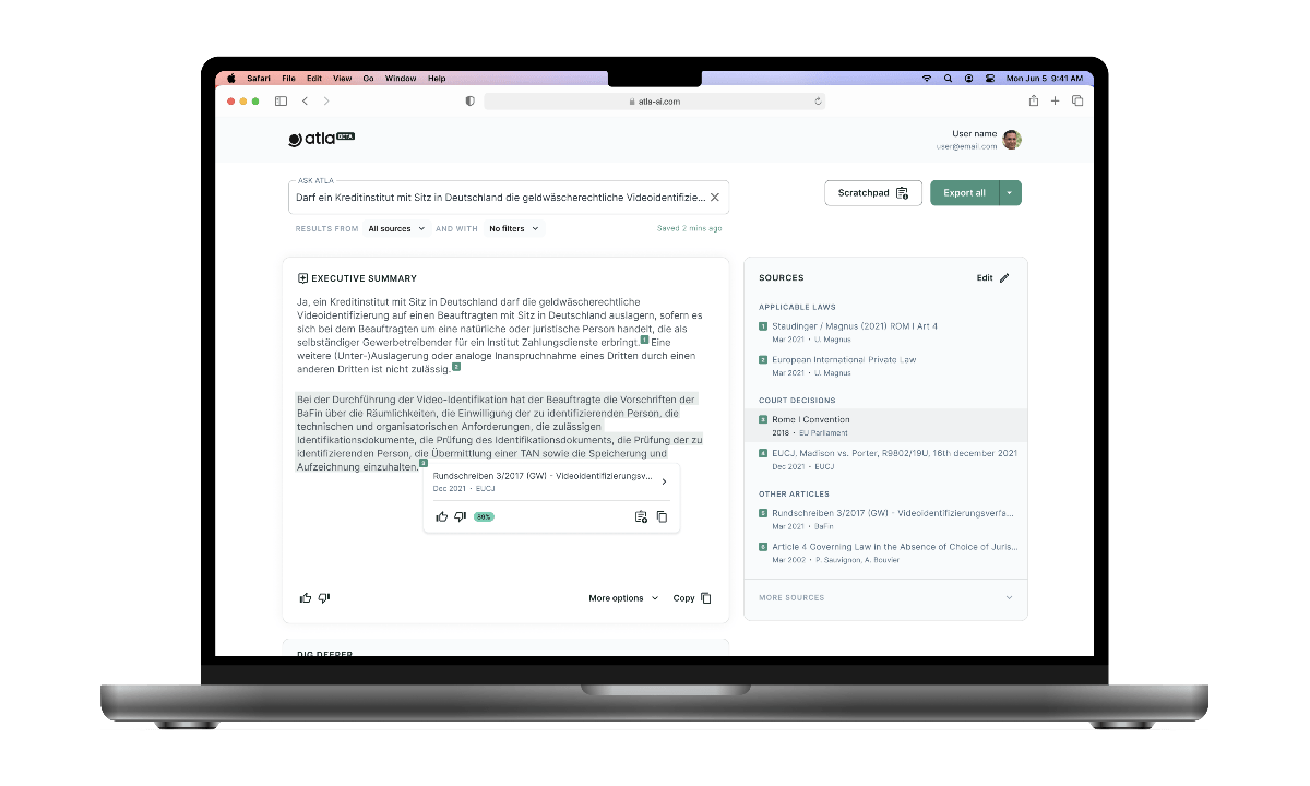 AI legal assistant (YC S23)
